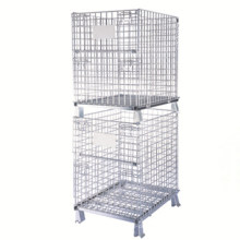 Yd-K005 Warehouse Folding Mesh Wire Storage Cage